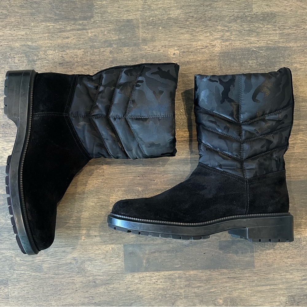 Like New Aquatalia Lori Camouflage Boot